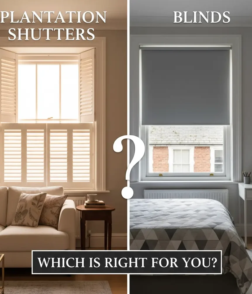Plantation Shutters vs. Blinds: Which is Right for You?