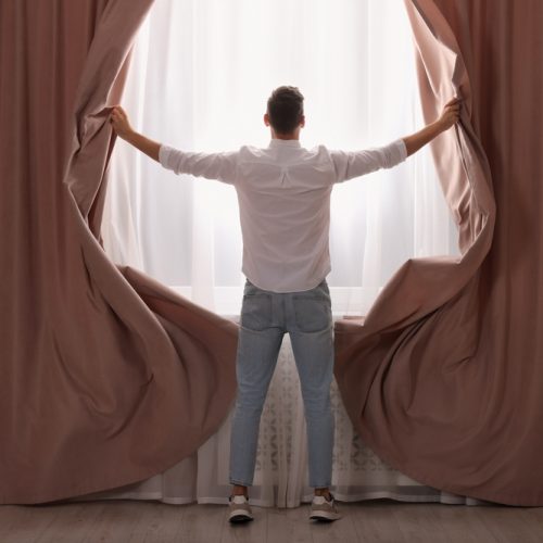 curtains installation in Asquith